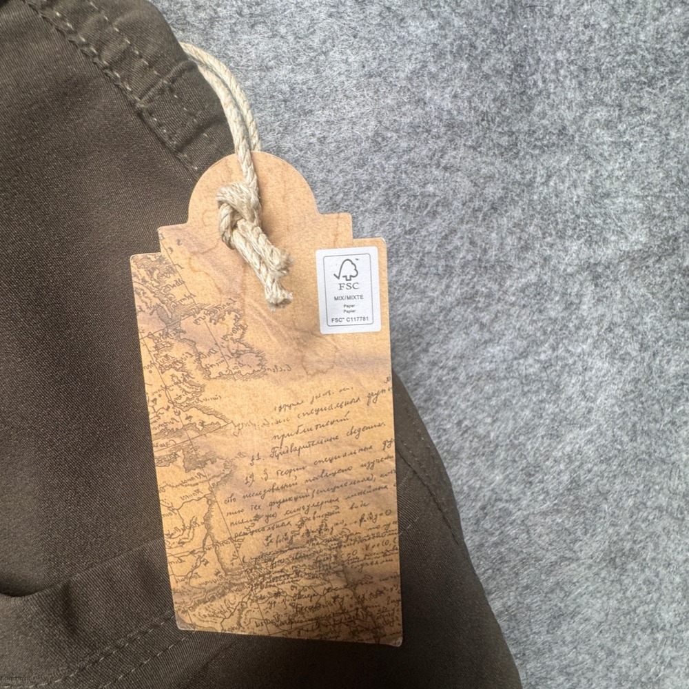 Telluride Clothing Company Mens Brown Stretch Straight Leg Pants 38x32 New - Picture 6 of 10